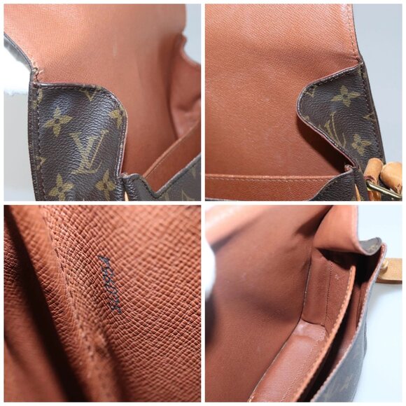 LOUIS VUITTON Monogram Cartouchiere MM Shoulder Bag M51253 LV Auth BA3758 - Picture 15 of 16